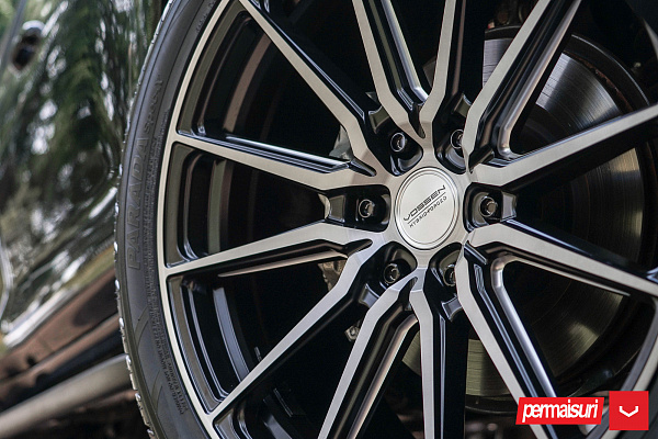 Фото дисков Vossen HF6-1 Алмазная проточка на Toyota Land Cruiser Prado 150