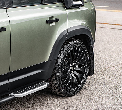 Фото дисков Kahn Kahn RS на Land Rover Defender II
