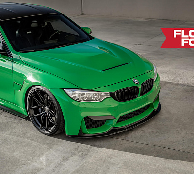 Фото дисков HRE FF21 на BMW 3/M3 (F3x/F80)