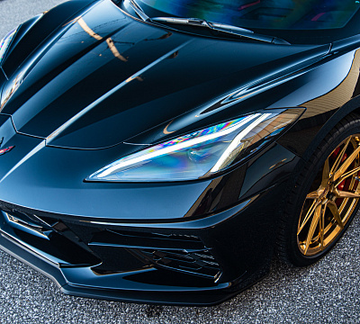 Фото дисков Vossen EVO-2 на Chevrolet Corvette C8