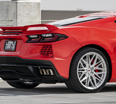 Фото дисков Vossen EVO-5 на Chevrolet Corvette C8