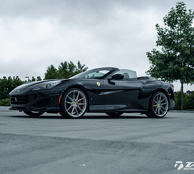 Фото дисков NOVITEC NF8 на Ferrari Portofino