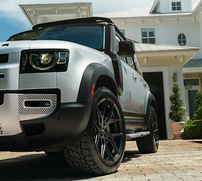 Фото дисков Vossen HF-5 на Land Rover Defender II