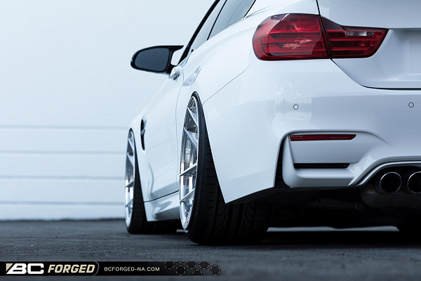 Фото дисков BC Forged HCA381 Глянцевый лак на BMW 4/M4 (F32/F82)