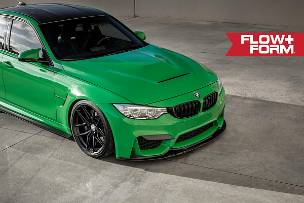 Фото дисков HRE FF21 Черный сатин на BMW 3/M3 (F3x/F80)