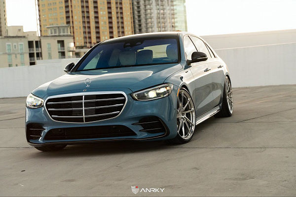Фото дисков Anrky S1-X5 Полированный лак на Mercedes-Benz S-Class (W222, C217)