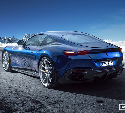 Фото дисков NOVITEC NF10 на Ferrari Roma