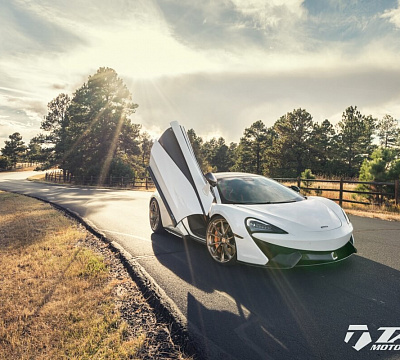 Фото дисков HRE P204 на McLaren 570S