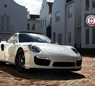 Фото дисков HRE P101 на Porsche 911 VII