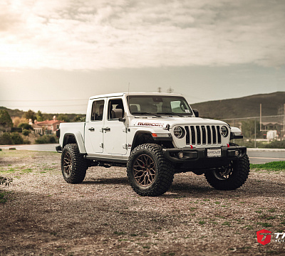 Фото дисков Vossen HF-2 на Jeep Gladiator II (JT)