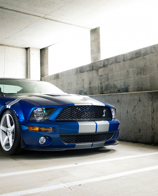 Фото дисков CV3 Серебро на Ford Mustang V