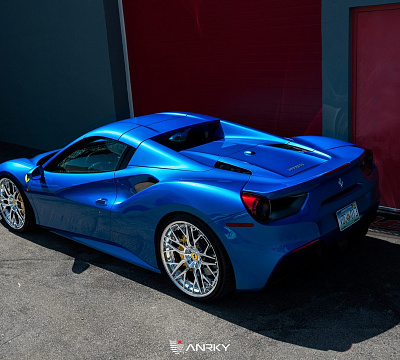 Фото дисков Anrky RS2.3 на Ferrari 488