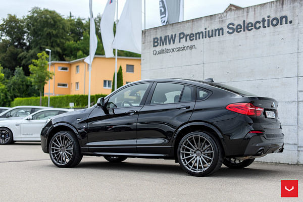 Фото дисков Vossen VFS-2 Глянцевый графит на BMW X4 (F26)