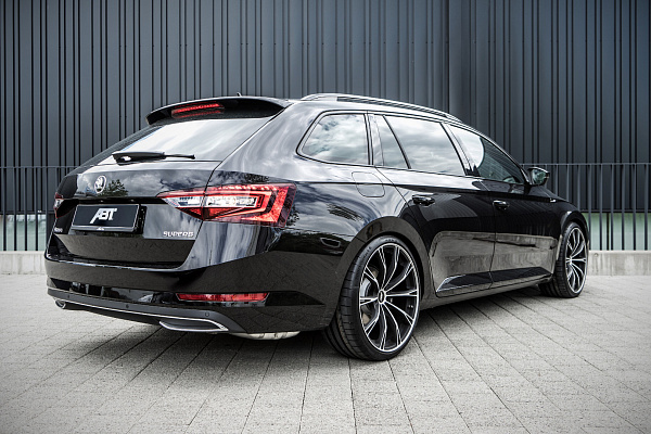 Фото дисков ABT Sport GR Алмазная проточка на Skoda Superb III