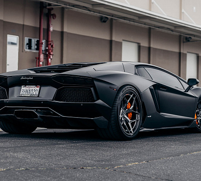 Фото дисков Brixton Forged PF5 на Lamborghini Aventador