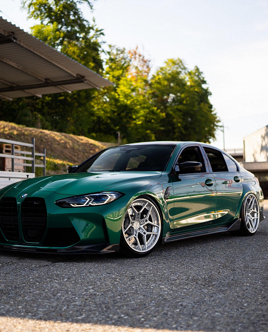 Фото дисков ST21.2 Полированный лак на BMW 3/M3 (G2x/G80)