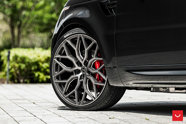 Фото дисков Vossen HF-2 Глянцевый тонированный лак на Range Rover Sport II