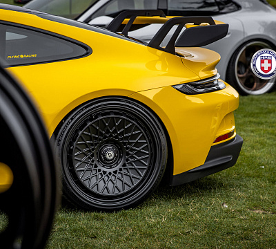 Фото дисков HRE 501 GTM на Porsche 911 VIII