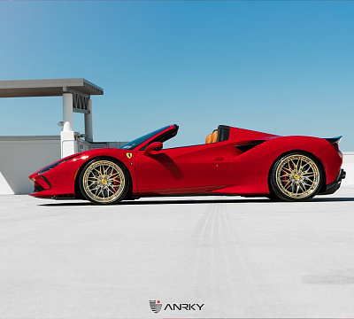 Фото дисков Anrky S3-X1 на Ferrari F8
