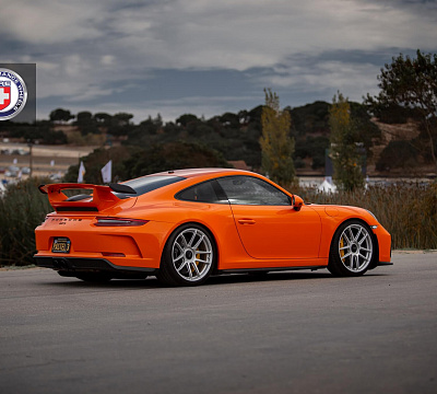 Фото дисков HRE RC104 на Porsche 911 VII