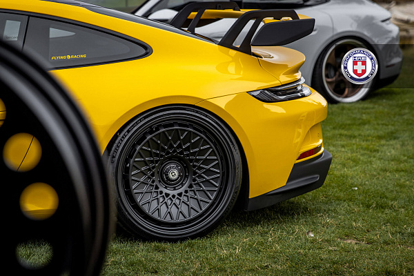 Фото дисков HRE 501 GTM Черный сатин на Porsche 911 VIII