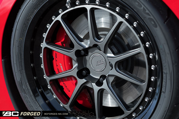 Фото дисков BC Forged LE10 // MLE10 Матовый графит на Chevrolet Corvette C8