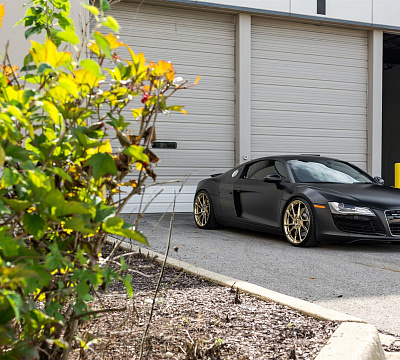 Фото дисков Anrky AN13 на Audi R8 (Typ 42)
