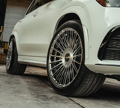 Фото дисков Vossen HF-8 на Mercedes-Benz GLE II