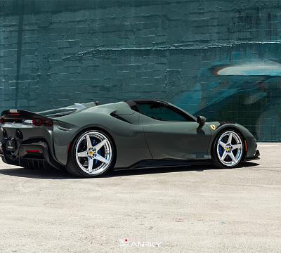Фото дисков Anrky RS5.3 на Ferrari SF90