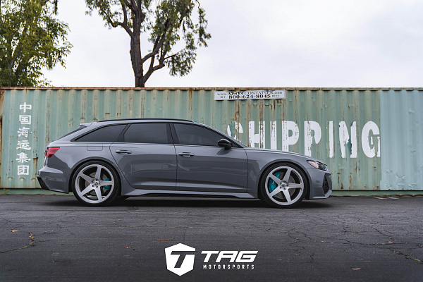 Фото дисков HRE 305M Глянцевый лак на Audi A/RS 6 (C8)