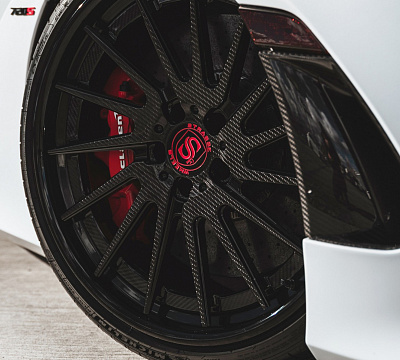 Фото дисков Strasse Wheels SV15T Deep Concave FS на McLaren 720S