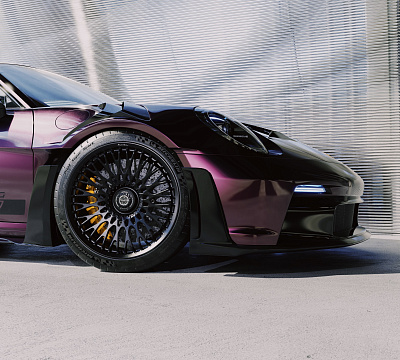 Фото дисков Brixton Forged TR20 на Porsche 911 VIII
