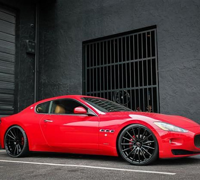 Фото дисков Vossen VFS-2 на Maserati GranTurismo I