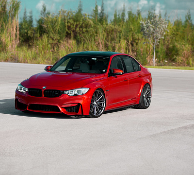 Фото дисков Vossen VFS-4 на BMW 3/M3 (F3x/F80)