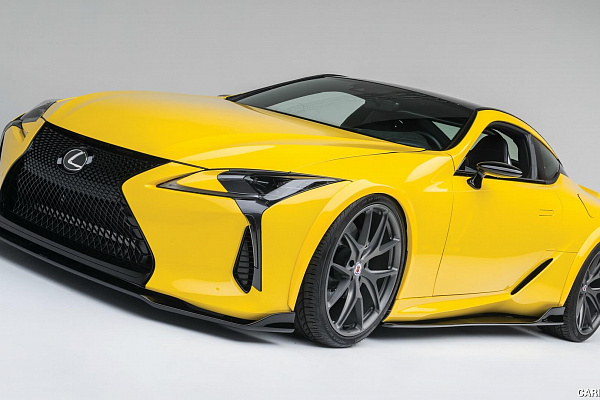 Фото дисков HRE P101 Сатиновый графит на Lexus LC 500