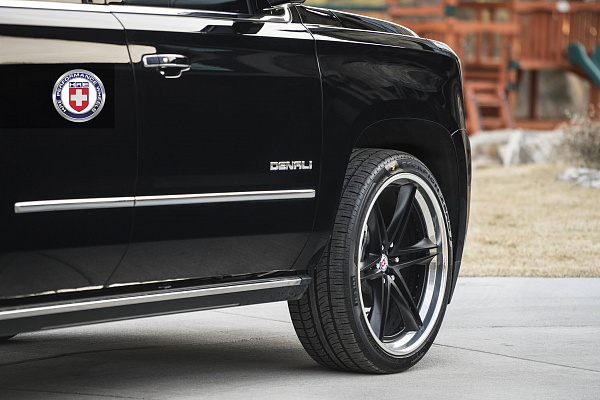 Фото дисков HRE S267H Черный сатин на GMC Yukon IV