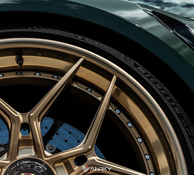 Фото дисков Anrky S3-X4 на Porsche 911 VIII