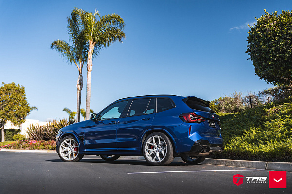 Фото дисков Vossen HF-5 Серебро на BMW X3/X3 M (G01/F97)