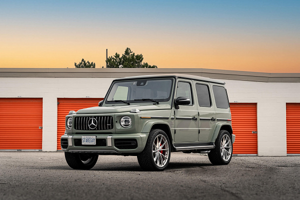 Фото дисков HRE P204 Сатиновый лак на Mercedes-Benz G-Class III