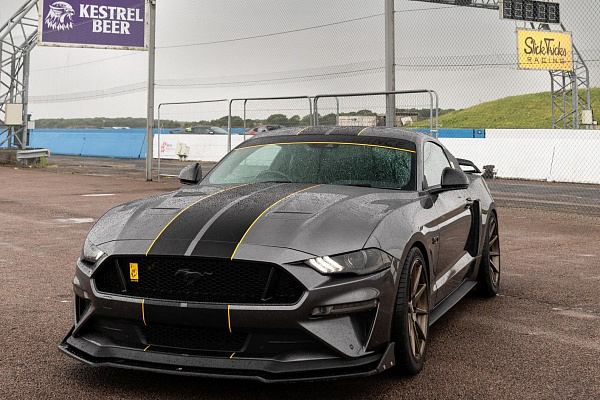 Фото дисков Bola CSR Сатиновая бронза на Ford Mustang VI