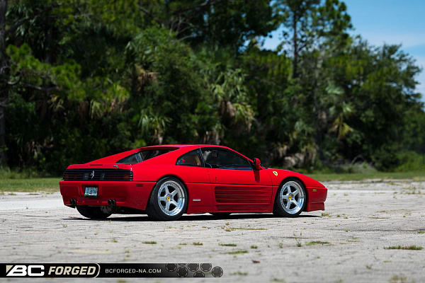 Фото дисков BC Forged LE05 // MLE05 Глянцевый лак на Ferrari 348