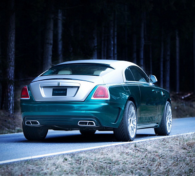 Фото дисков Mansory V.6 на Rolls-Royce Wraith