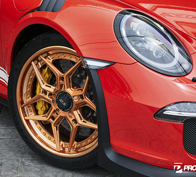 Фото дисков Vossen EVO-4R (3-Piece) на Porsche 911 VIII