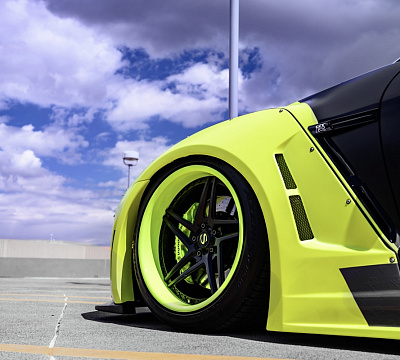 Фото дисков Savini SV71 на Nissan GT-R