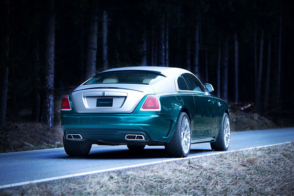 Фото дисков Mansory V.6 Серебро на Rolls-Royce Wraith