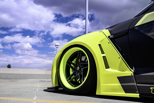 Фото дисков Savini SV71 Другой цвет на Nissan GT-R