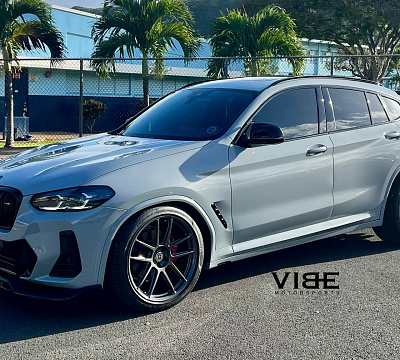 Фото дисков HRE RC104 на BMW X4/X4 M (G02/F98)