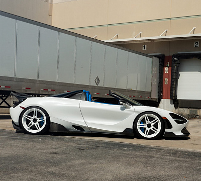 Фото дисков Anrky AN27 на McLaren 720S
