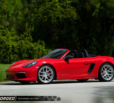 Фото дисков BC Forged HCA381 на Porsche Boxster III