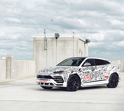 Фото дисков Vossen S17-01 на Lamborghini Urus